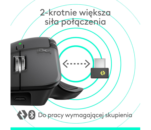Logitech MX Master 4 Grafit - 1365779 - zdjęcie 7